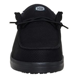 wally work comp toe black/black