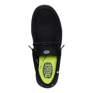 wally work comp toe black/black