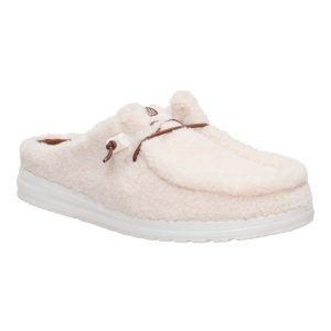 wendy slip sherpa cocoa wood ash