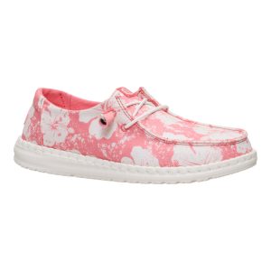 wendy hawaiian coral/white