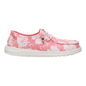 wendy hawaiian coral/white