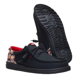 wally funk day of the dead black/multi