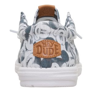 disney mickey mouse print wally grey/multi