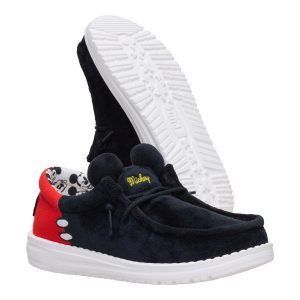 disney mickey mouse wally youth black/red
