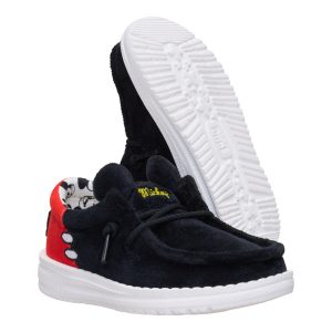 disney mickey mouse wally toddler black/red