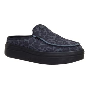 austin lift suede animal black leopard