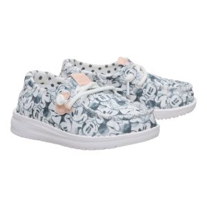 disney minnie mouse print wendy toddler grey/multi