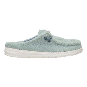 wendy slip sherpa iceberg green