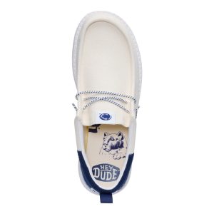 wally funk penn state nittany lions dark navy/egret