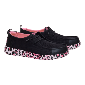 wendy work ce leopard black/pink leopard