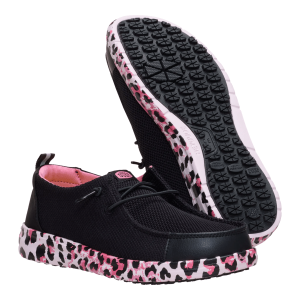 wendy work ce leopard black/pink leopard
