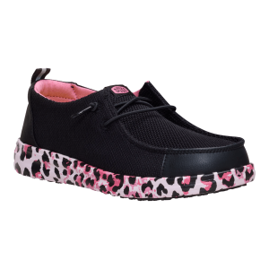 wendy work ce leopard black/pink leopard