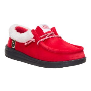wally youth santa claus red