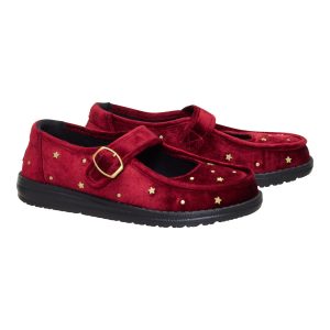 wendy jane holiday deep red