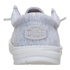 wally youth stretch jersey light grey