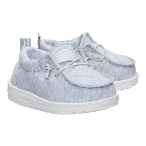lildude slip on stretch jersey light grey