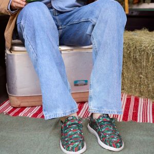 wally fishmas sweater pine green/multi