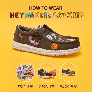 letter i patch i black/white