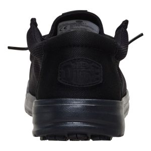 wally work ce slip resistant wide black